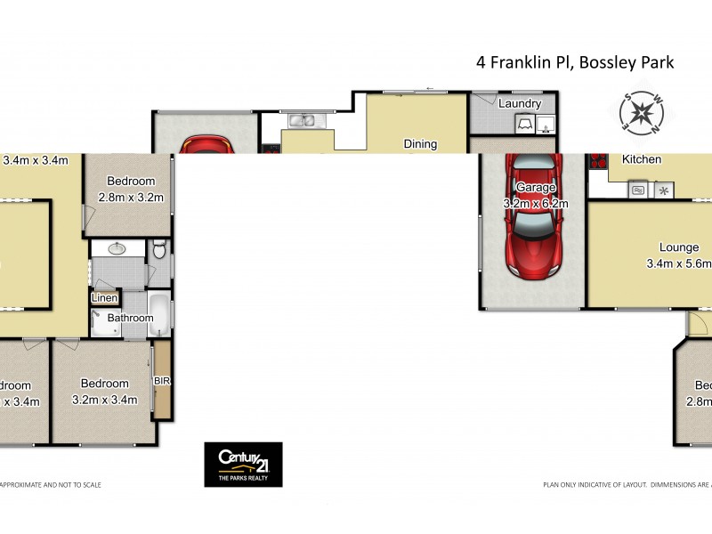 4 Franklin Place, Bossley Park NSW 2176 Floorplan