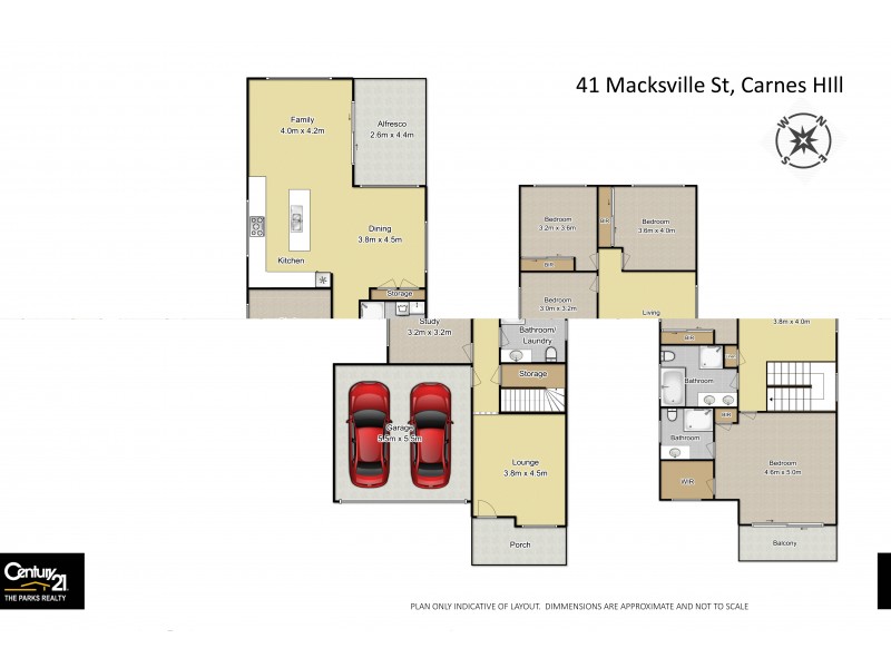 41 Macksville Street, Carnes Hill NSW 2171 Floorplan