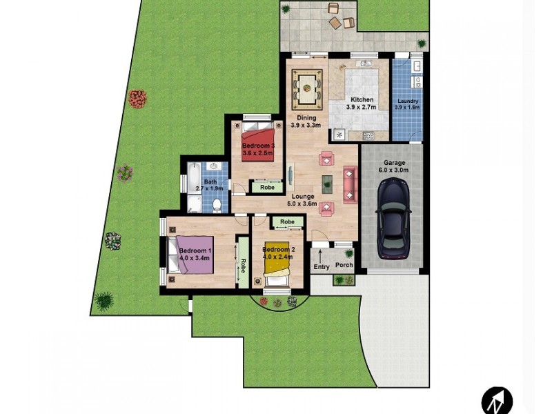 6/59-61 Devenish Street, Greenfield Park NSW 2176 Floorplan