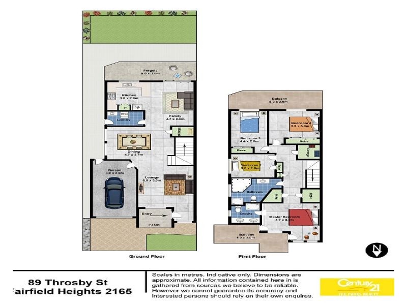 89 Throsby Street, Fairfield Heights NSW 2165 Floorplan