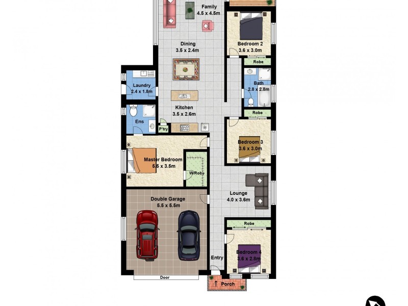 30 Rosedale Circuit, Carnes Hill NSW 2171 Floorplan
