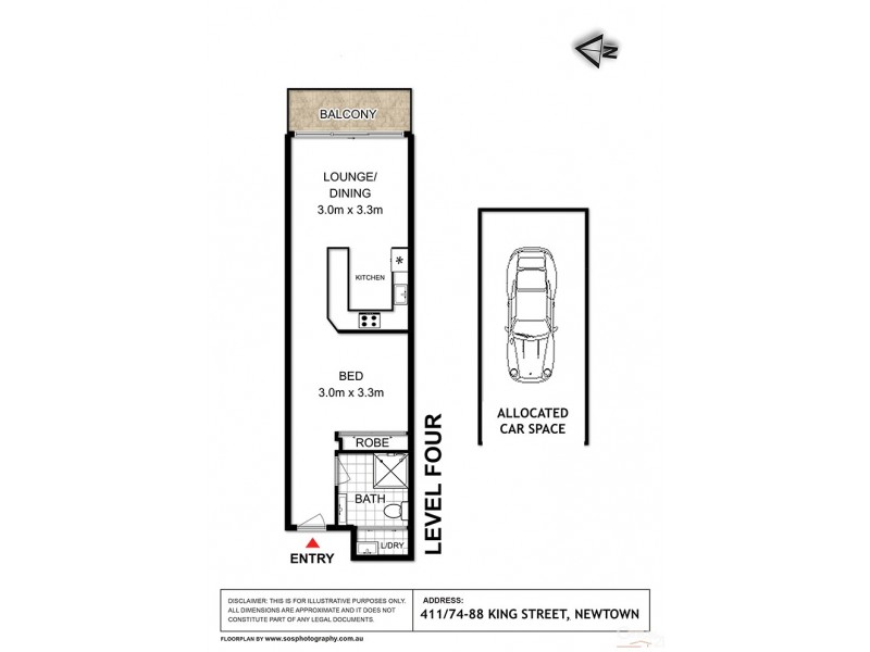 88 King Street, Newtown NSW 2042 Floorplan
