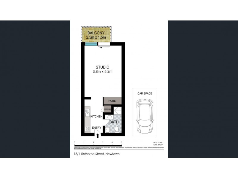 13/1 Linthorpe St, Newtown NSW 2042