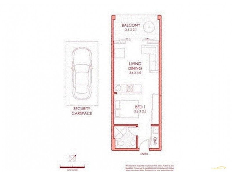 314/508 Riley Street, Surry Hills NSW 2010 Floorplan