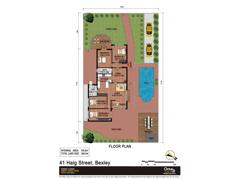 41 Haig St, Bexley NSW 2207 Floorplan