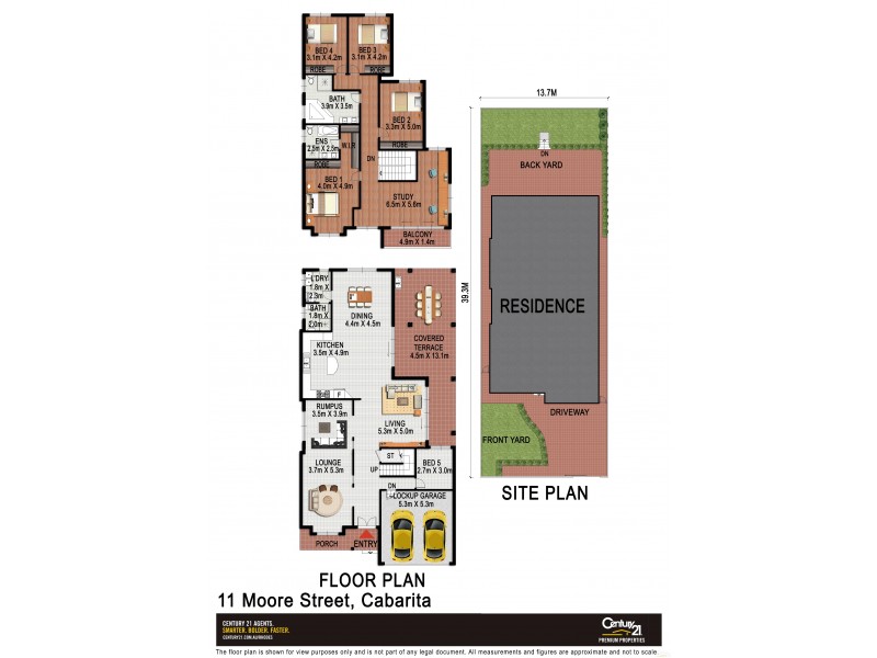 11 Moore St, Cabarita NSW 2137 Floorplan