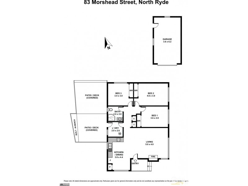83 Morshead St, North Ryde NSW 2113 Floorplan