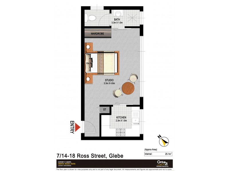 7 /14-18 Ross St, Forest Lodge NSW 2037 Floorplan
