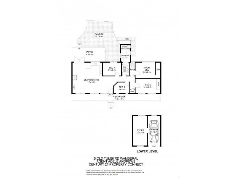 5 Old Tumbi Road, Wamberal NSW 2260 Floorplan
