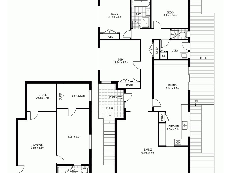 7 Raymond Terrace, Terrigal NSW 2260 Floorplan