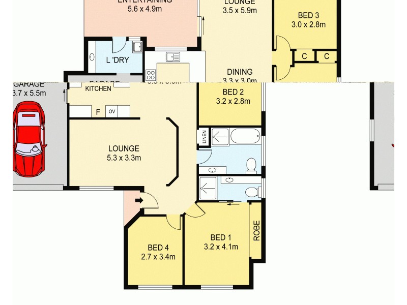 47 Bronzewing Drive, Erina NSW 2250 Floorplan