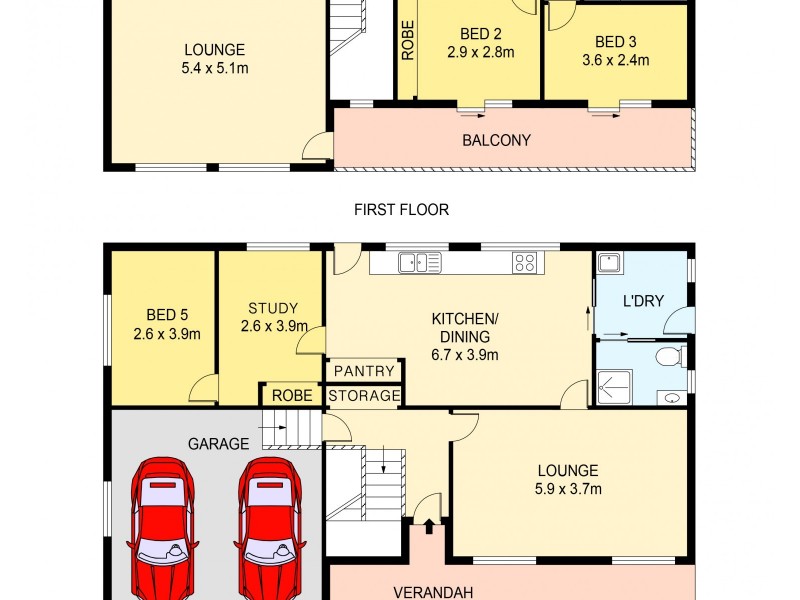 16 Parrendi Close, Avoca Beach NSW 2251 Floorplan