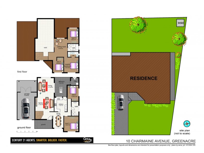 10 Charmaine Avenue, Greenacre NSW 2190 Floorplan