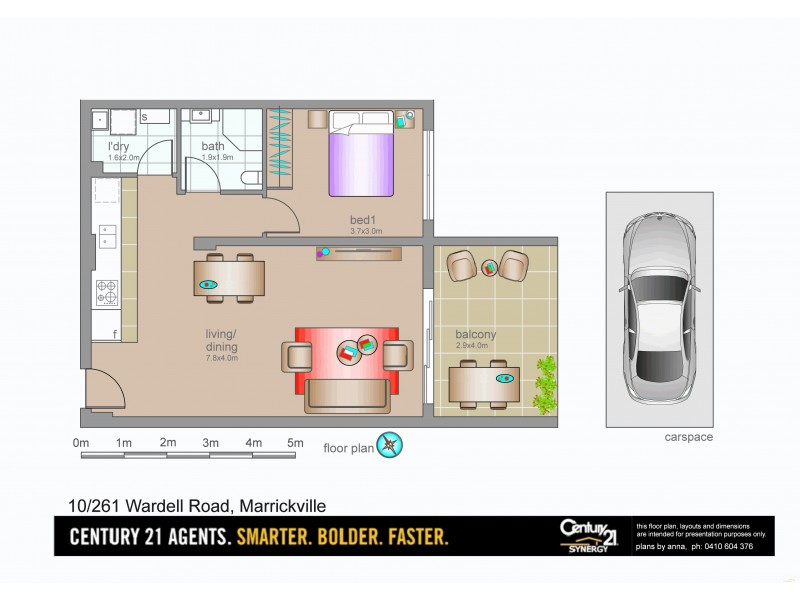 10/261 Wardell Road, Marrickville NSW 2204 Floorplan