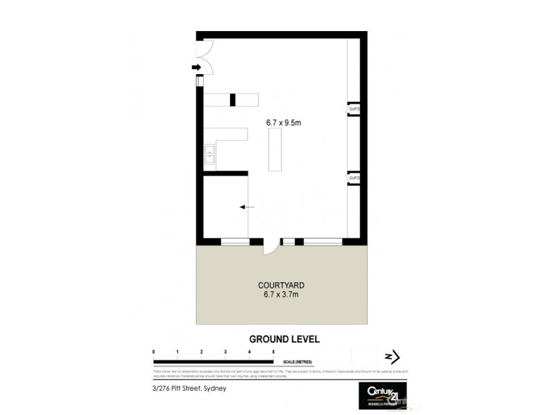 3/276-278 Pitt Street, Sydney NSW 2000 Floorplan
