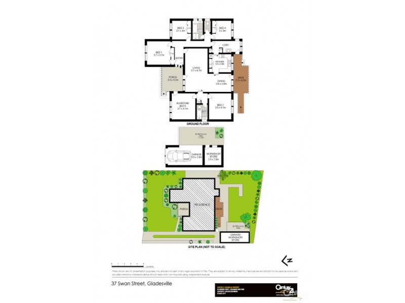 37 Swan Street, Gladesville NSW 2111 Floorplan