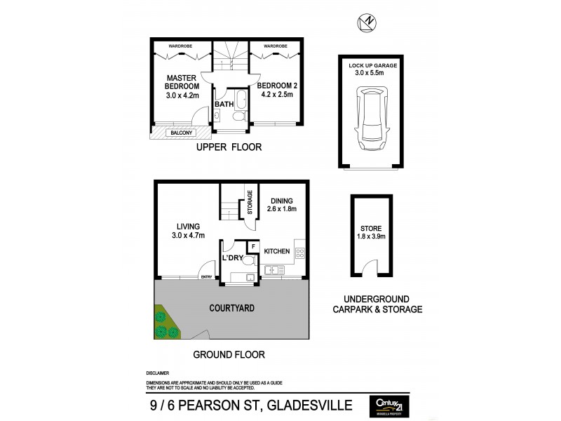 9/6 Pearson Street, Gladesville NSW 2111 Floorplan