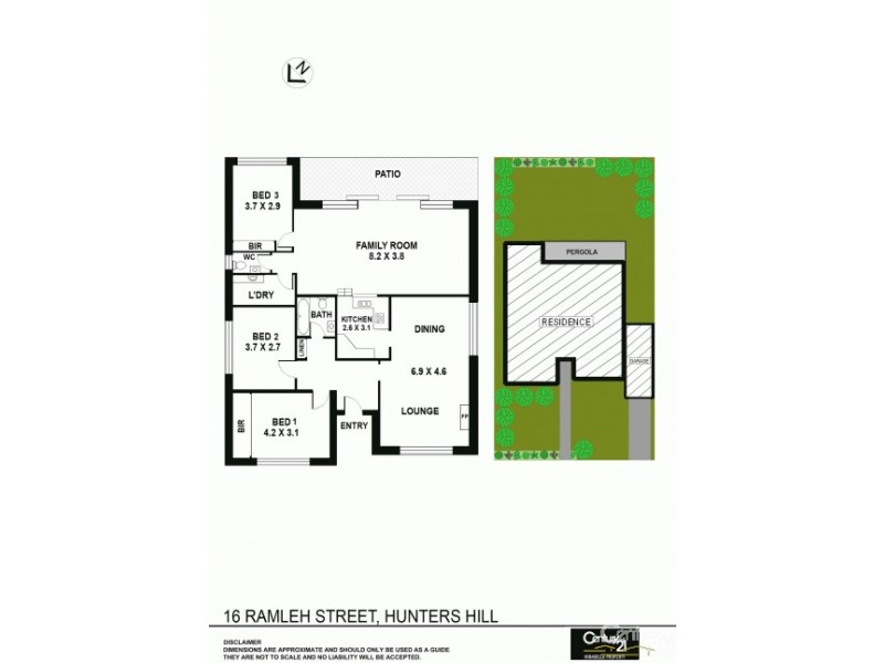 16 Ramleh Street, Hunters Hill NSW 2110 Floorplan