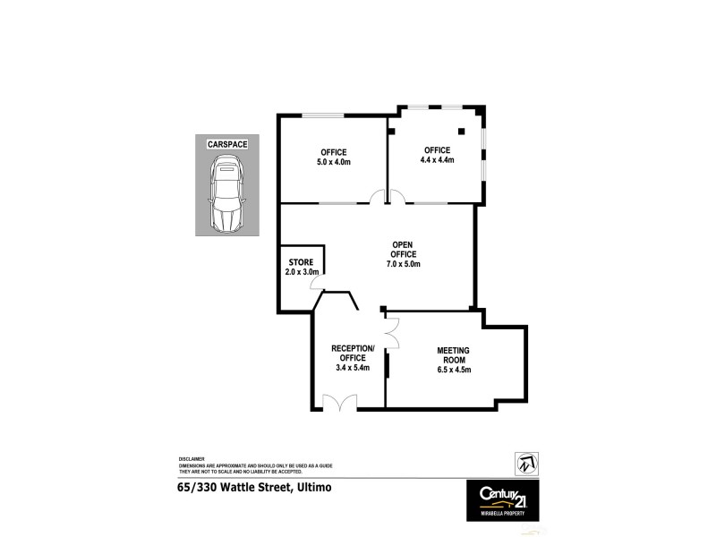 65/330 Wattle Street, Ultimo NSW 2007 Floorplan