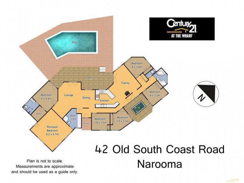 42 Old South Coast Road, Narooma NSW 2546 Floorplan