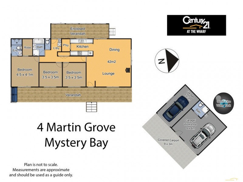 4 Martin Grove, Mystery Bay NSW 2546 Floorplan