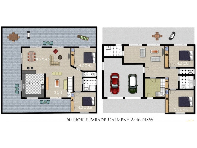 60 Noble Parade, Dalmeny NSW 2546 Floorplan