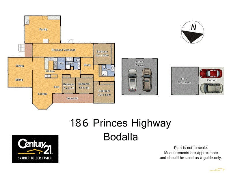 186 Princes Highway, Bodalla NSW 2545 Floorplan