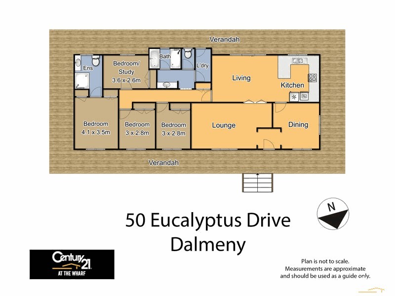 50 Eucalyptus Drive, Dalmeny NSW 2546 Floorplan
