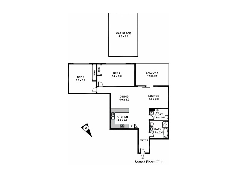 14/550 Bunnerong Road, Matraville NSW 2036 Floorplan