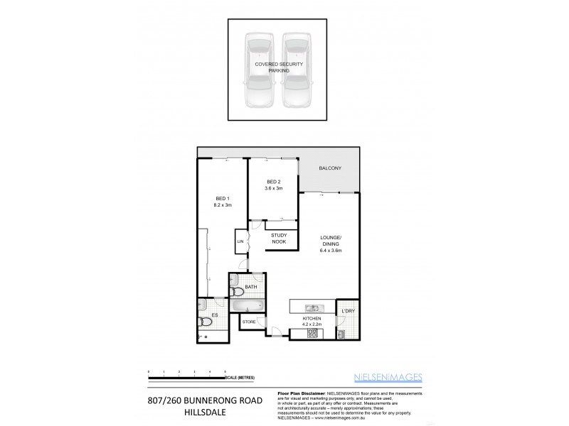 807/260 Bunnerong Road, Hillsdale NSW 2036 Floorplan