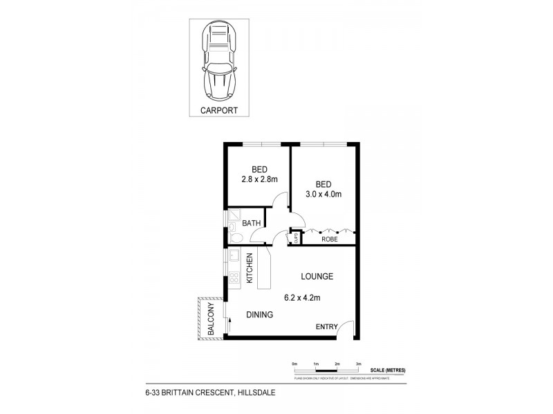 6/33 Brittain Crescent, Hillsdale NSW 2036 Floorplan