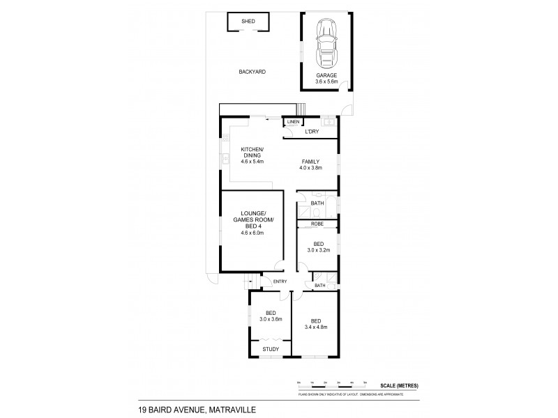 19 Baird Avenue, Matraville NSW 2036 Floorplan