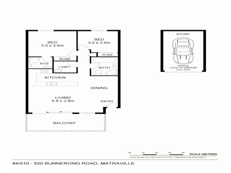 44/520 Bunnerong Road, Matraville NSW 2036 Floorplan
