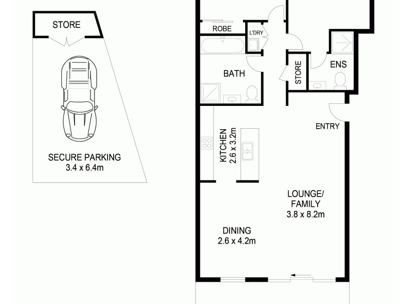 2/523 Bunnerong Road, Matraville NSW 2036 Floorplan