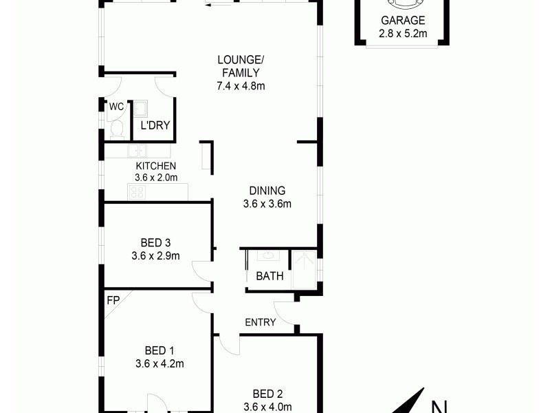 33 Leonard Avenue, Kingsford NSW 2032 Floorplan