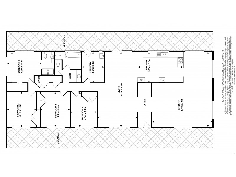 128 East Bonville Road, Bonville NSW 2441 Floorplan