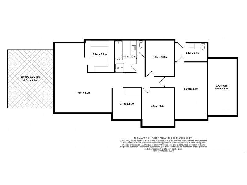 168 Linden Avenue, Boambee East NSW 2452 Floorplan