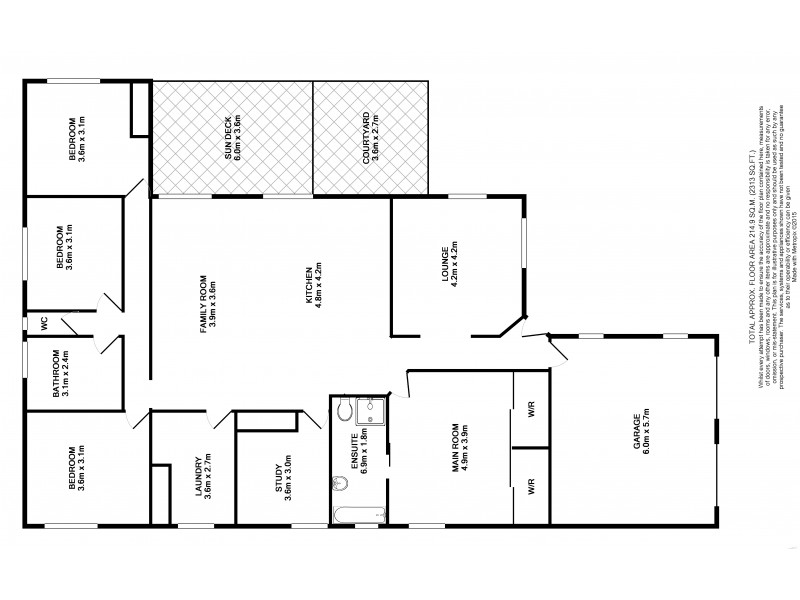 7 Livistona Terrace, Sawtell NSW 2452 Floorplan