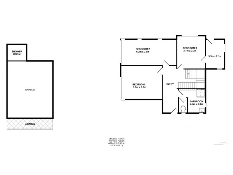 1 Park Street, Sawtell NSW 2452 Floorplan