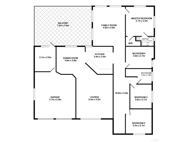 9 Kentia Court, Sawtell NSW 2452 Floorplan