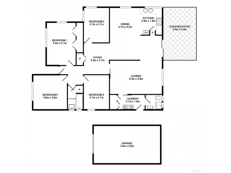 40 Thirteenth Avenue, Sawtell NSW 2452 Floorplan