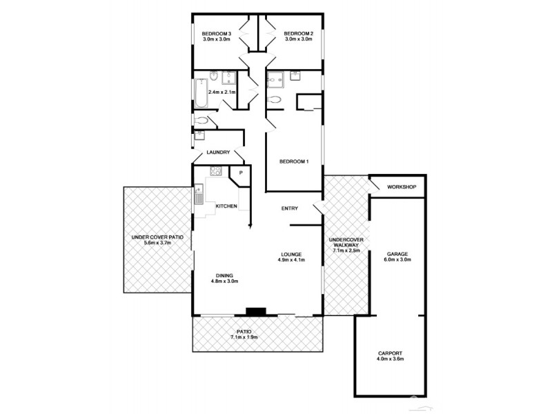 7 Heskett Close, Toormina NSW 2452 Floorplan