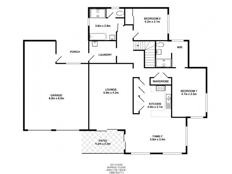 6 Ellis Avenue, Nambucca Heads NSW 2448 Floorplan