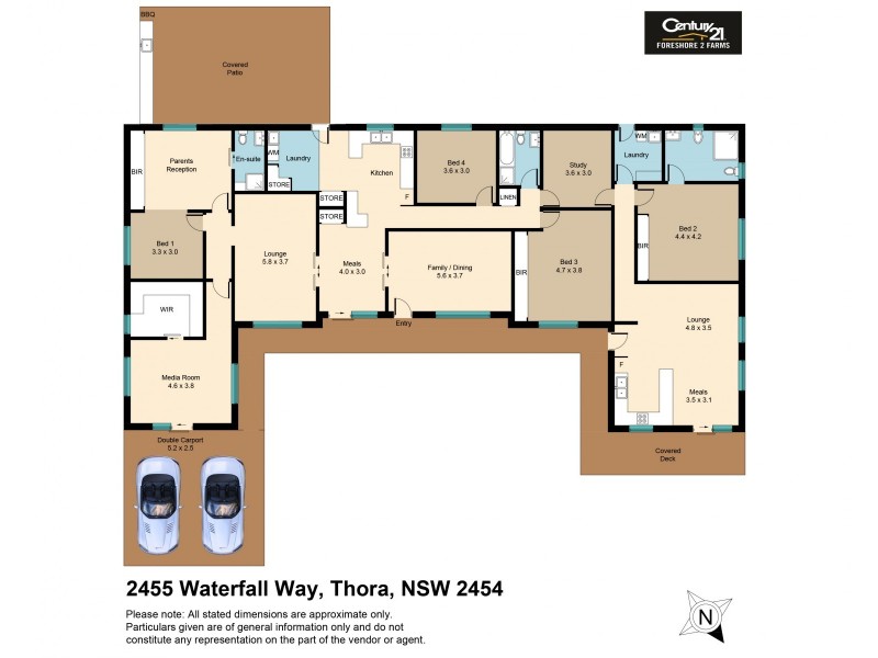 2455 Waterfall Way, Thora, Bellingen NSW 2454 Floorplan