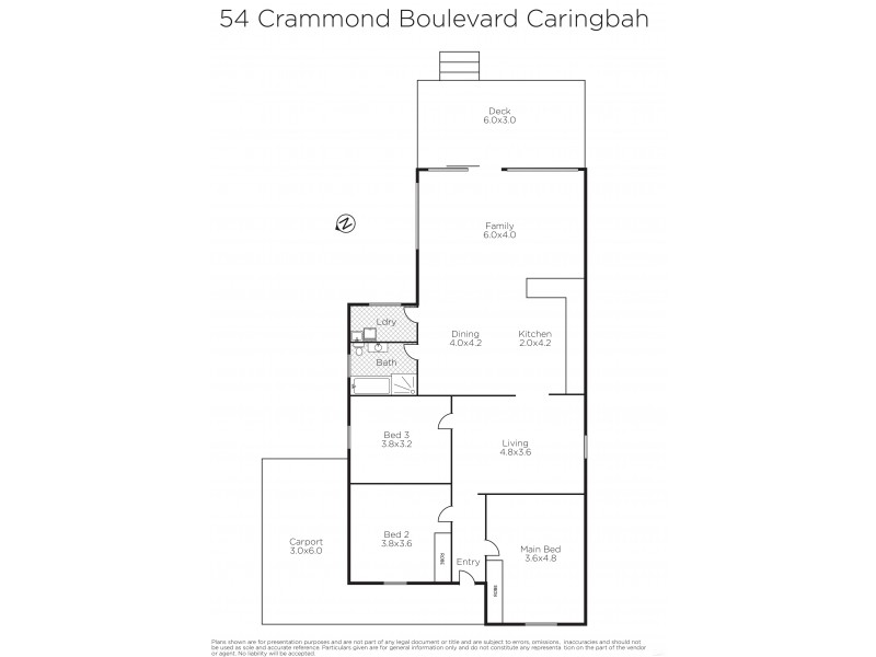 54 Crammond Boulevarde, Caringbah NSW 2229 Floorplan