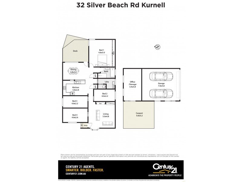 32 Silver Beach Road, Kurnell NSW 2231 Floorplan