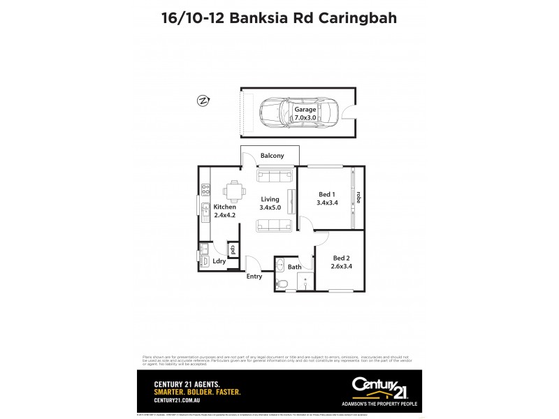 16/10-12 Banksia Road, Caringbah NSW 2229 Floorplan