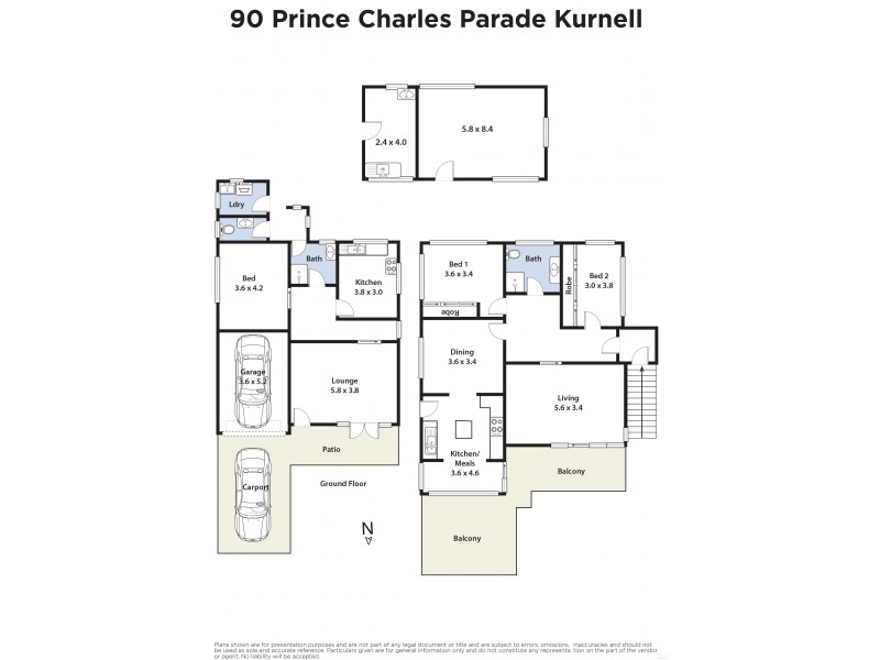 90 Prince Charles Parade, Kurnell NSW 2231 Floorplan