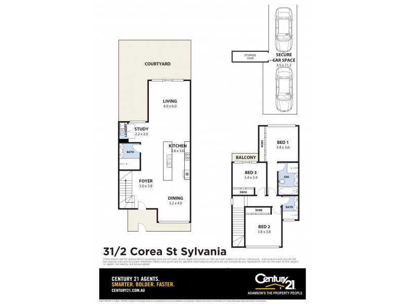 31/2 Corea Street, Sylvania NSW 2224 Floorplan
