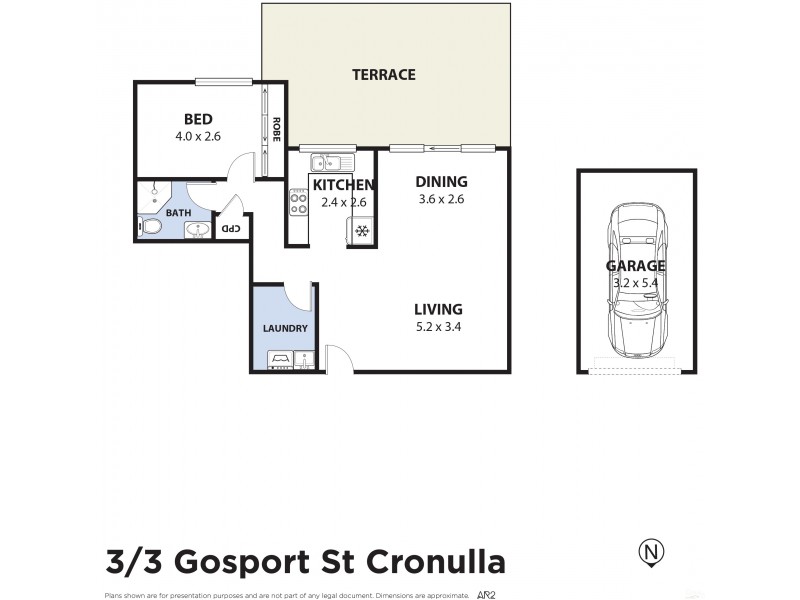 3/3-7 Gosport Street, Cronulla NSW 2230 Floorplan
